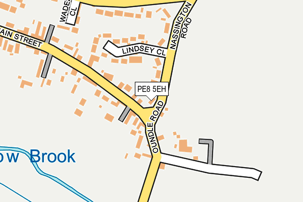 PE8 5EH map - OS OpenMap – Local (Ordnance Survey)
