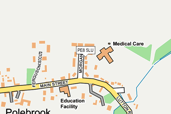 Map of BIRCHESTER CARE HOLDINGS LIMITED at local scale