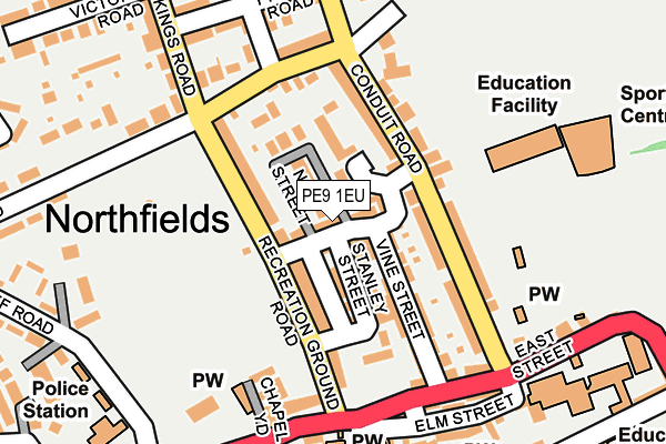 Map of BENTLEY STREET MANAGEMENT COMPANY LIMITED at local scale