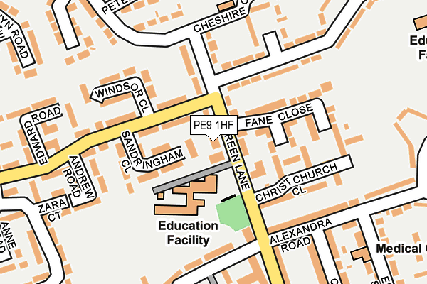Map of EASTERN TOPPINGS FAST FOOD LTD at local scale