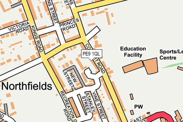 Map of EMBLAZE TALENT LIMITED at local scale