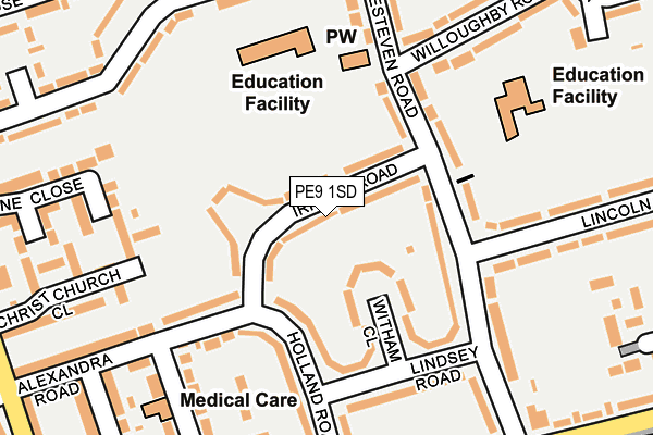 Map of QUASER LTD at local scale