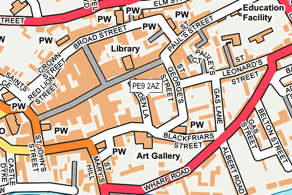 Map of HIVE LEISURE (CALLOW HALL) LIMITED at local scale