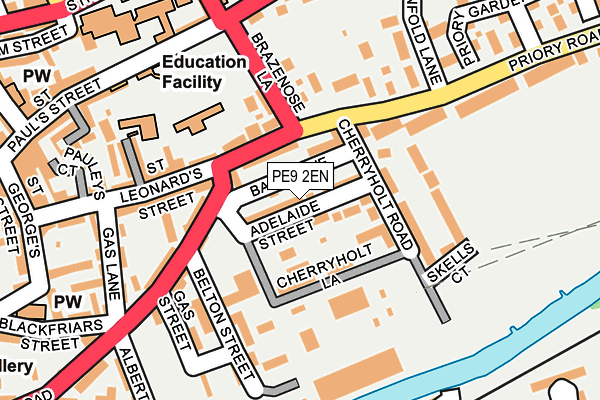 Map of STABLES COURT MANAGEMENT COMPANY LIMITED at local scale