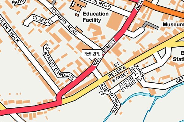 Map of FALL LINE MEDIA LIMITED at local scale
