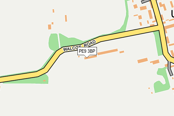 PE9 3BP map - OS OpenMap – Local (Ordnance Survey)