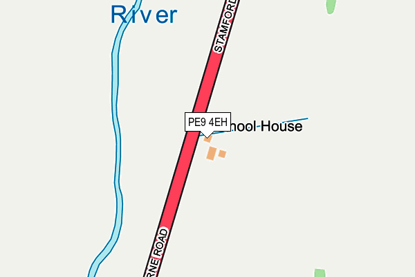 PE9 4EH map - OS OpenMap – Local (Ordnance Survey)