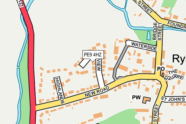 Map of YATES MECHANICAL ENGINEERING LIMITED at local scale