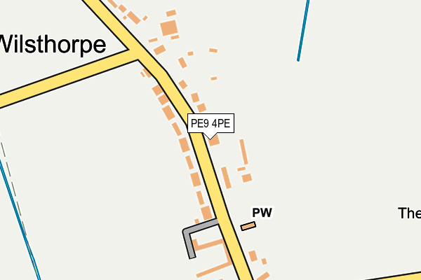 PE9 4PE map - OS OpenMap – Local (Ordnance Survey)