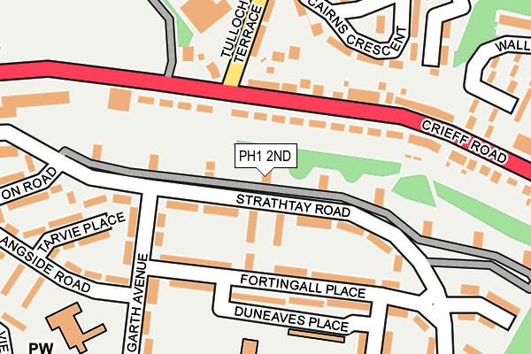 PH1 2ND map - OS OpenMap – Local (Ordnance Survey)