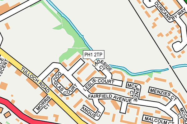 PH1 2TP map - OS OpenMap – Local (Ordnance Survey)