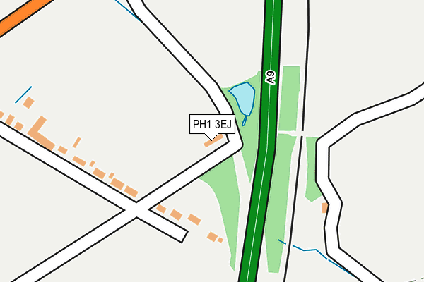 PH1 3EJ map - OS OpenMap – Local (Ordnance Survey)