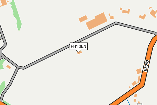 PH1 3EN map - OS OpenMap – Local (Ordnance Survey)