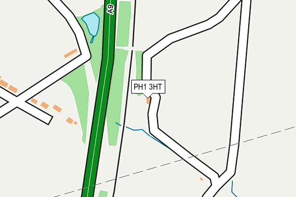 PH1 3HT map - OS OpenMap – Local (Ordnance Survey)