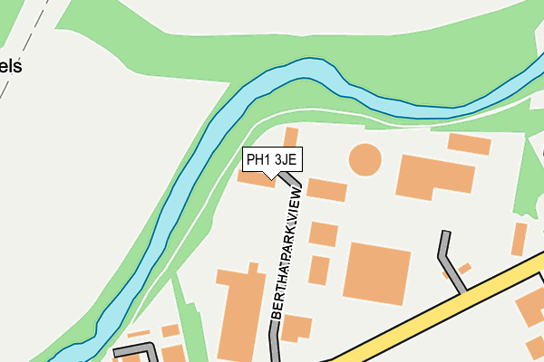 PH1 3JE map - OS OpenMap – Local (Ordnance Survey)