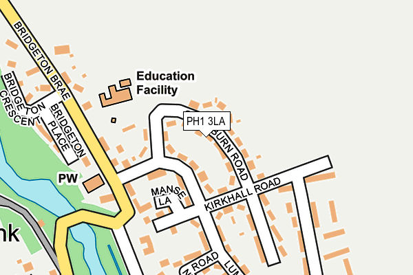 Map of LA CASA LIVING LIMITED at local scale