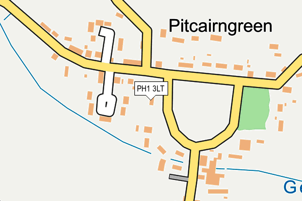 PH1 3LT map - OS OpenMap – Local (Ordnance Survey)