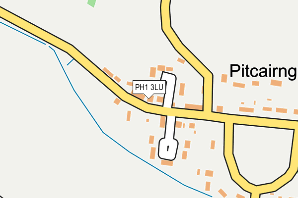 PH1 3LU map - OS OpenMap – Local (Ordnance Survey)