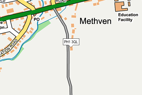 PH1 3QL map - OS OpenMap – Local (Ordnance Survey)