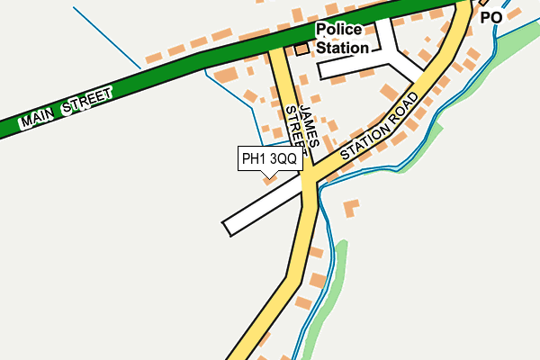 PH1 3QQ map - OS OpenMap – Local (Ordnance Survey)