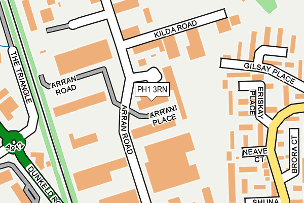 PH1 3RN map - OS OpenMap – Local (Ordnance Survey)