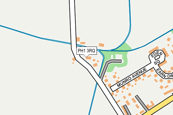 PH1 3RQ map - OS OpenMap – Local (Ordnance Survey)