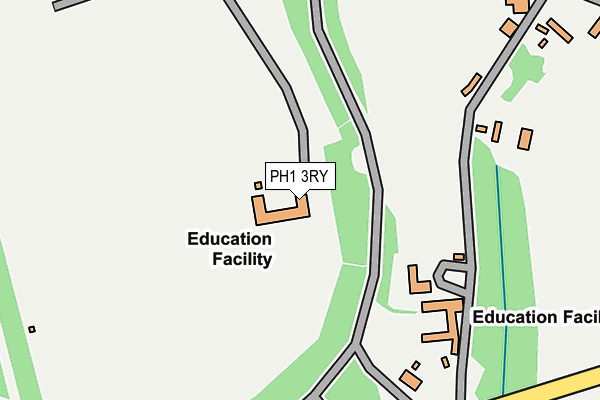 PH1 3RY map - OS OpenMap – Local (Ordnance Survey)