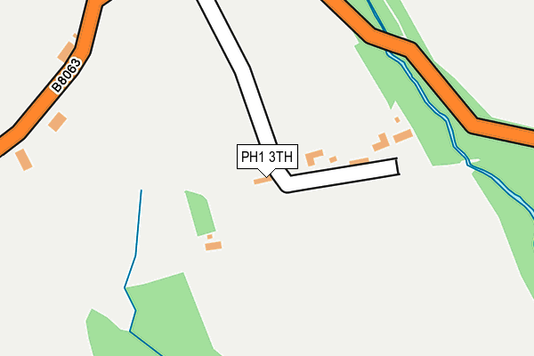 PH1 3TH map - OS OpenMap – Local (Ordnance Survey)
