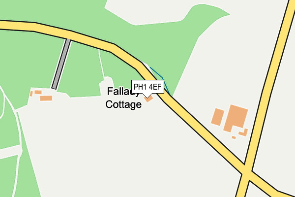 PH1 4EF map - OS OpenMap – Local (Ordnance Survey)