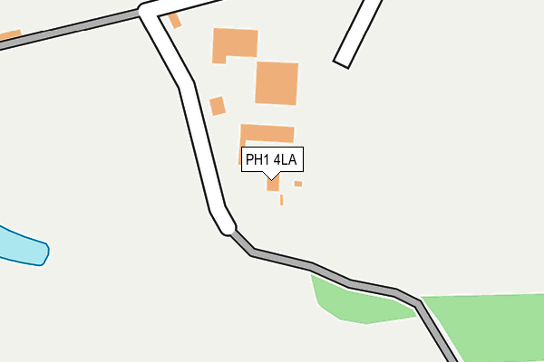 PH1 4LA map - OS OpenMap – Local (Ordnance Survey)