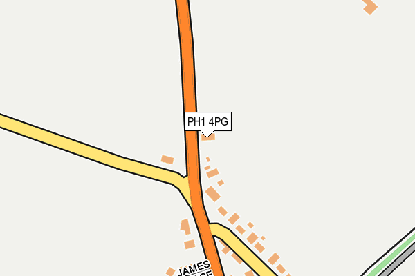 PH1 4PG map - OS OpenMap – Local (Ordnance Survey)