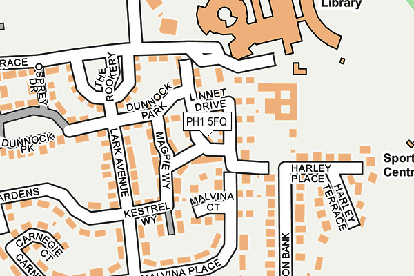 PH1 5FQ map - OS OpenMap – Local (Ordnance Survey)