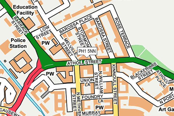PH1 5NN map - OS OpenMap – Local (Ordnance Survey)