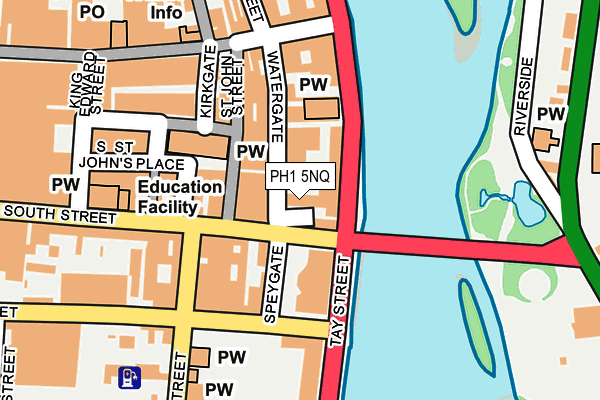 PH1 5NQ map - OS OpenMap – Local (Ordnance Survey)