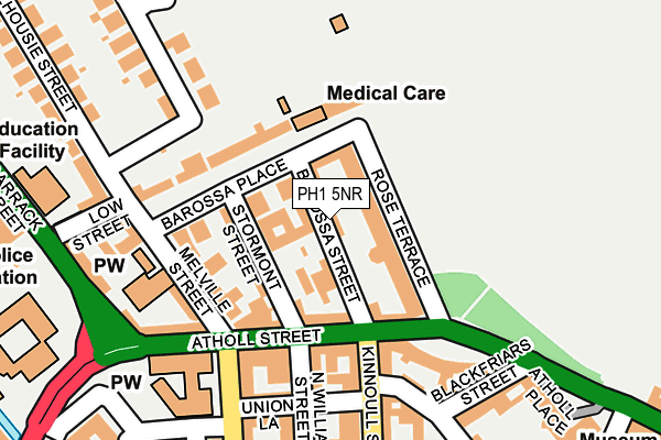 PH1 5NR map - OS OpenMap – Local (Ordnance Survey)