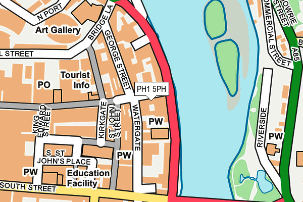 PH1 5PH map - OS OpenMap – Local (Ordnance Survey)