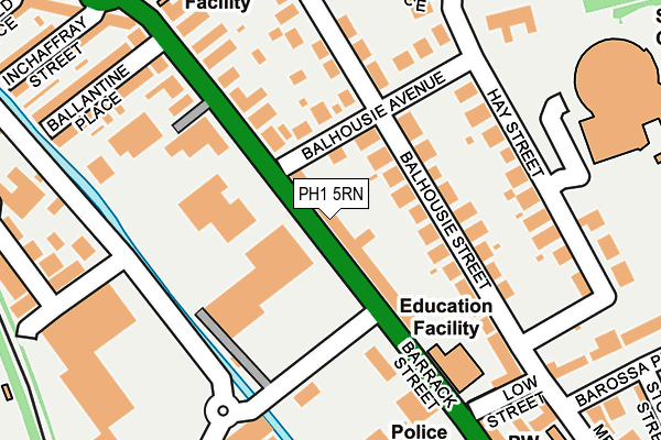 PH1 5RN map - OS OpenMap – Local (Ordnance Survey)
