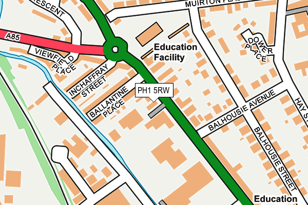 PH1 5RW map - OS OpenMap – Local (Ordnance Survey)