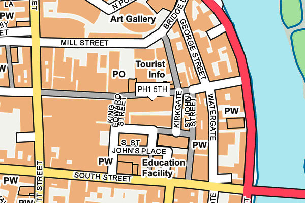 PH1 5TH map - OS OpenMap – Local (Ordnance Survey)