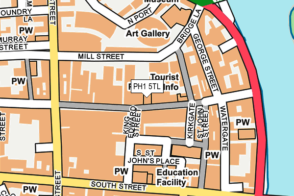 PH1 5TL map - OS OpenMap – Local (Ordnance Survey)