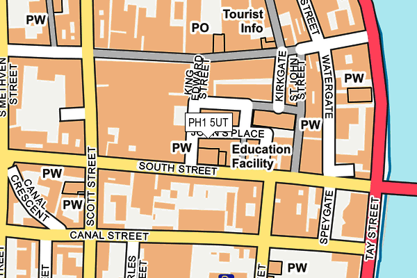 PH1 5UT map - OS OpenMap – Local (Ordnance Survey)