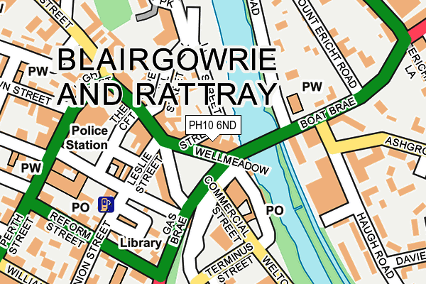 Map of LITTLE AMERICA (BLAIRGOWRIE) LIMITED at local scale