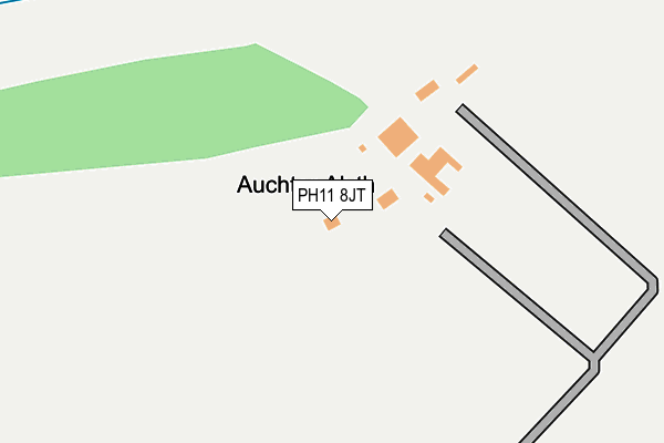 PH11 8JT map - OS OpenMap – Local (Ordnance Survey)