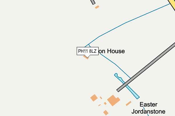 PH11 8LZ map - OS OpenMap – Local (Ordnance Survey)