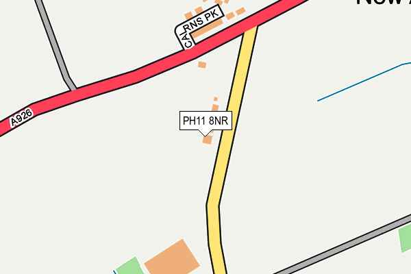 PH11 8NR map - OS OpenMap – Local (Ordnance Survey)