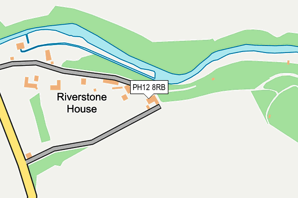 PH12 8RB map - OS OpenMap – Local (Ordnance Survey)