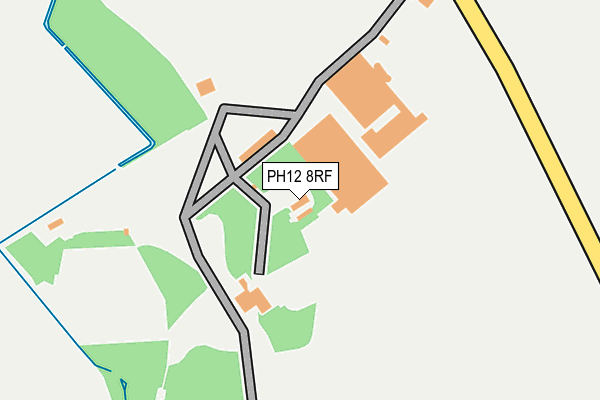 PH12 8RF map - OS OpenMap – Local (Ordnance Survey)