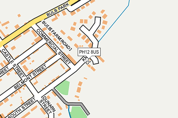 PH12 8US map - OS OpenMap – Local (Ordnance Survey)