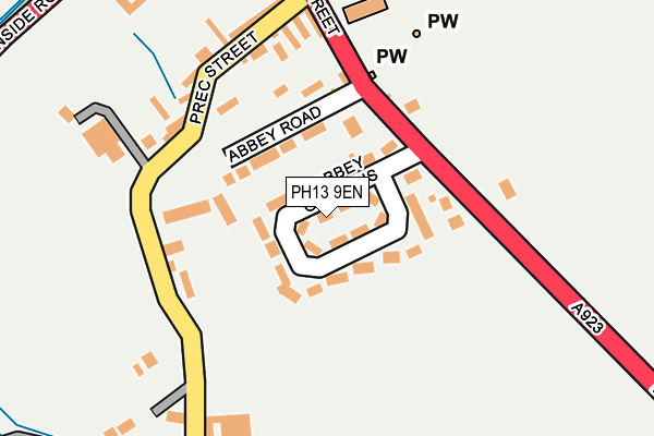 PH13 9EN map - OS OpenMap – Local (Ordnance Survey)