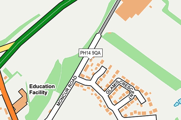 Map of ASHTON MCGILL LIMITED at local scale